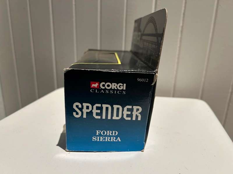 CORGi no 96012 The SPENDER TV show FORD SIERRA police car from the BBC TV Series dates 1995