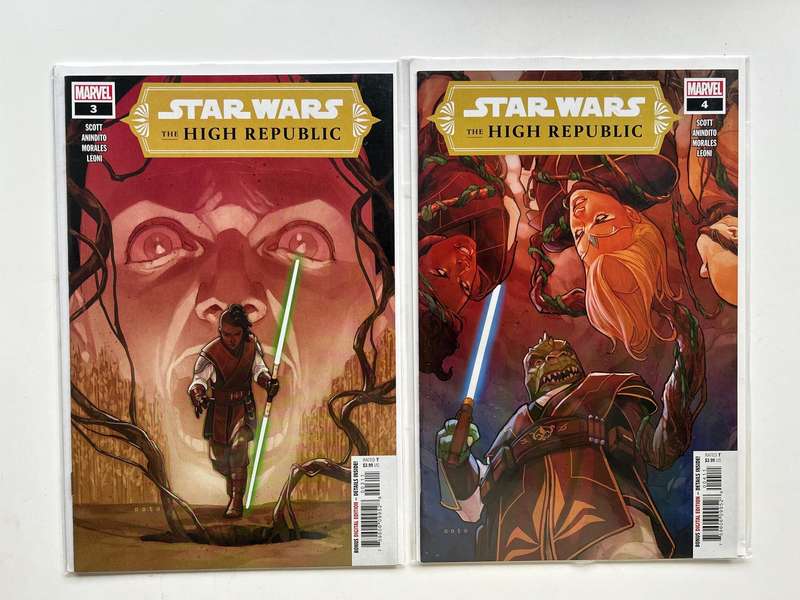 Star Wars High Republic No 1 - 7 Jan- Jul 2021. Lot of 7 all Near Mint