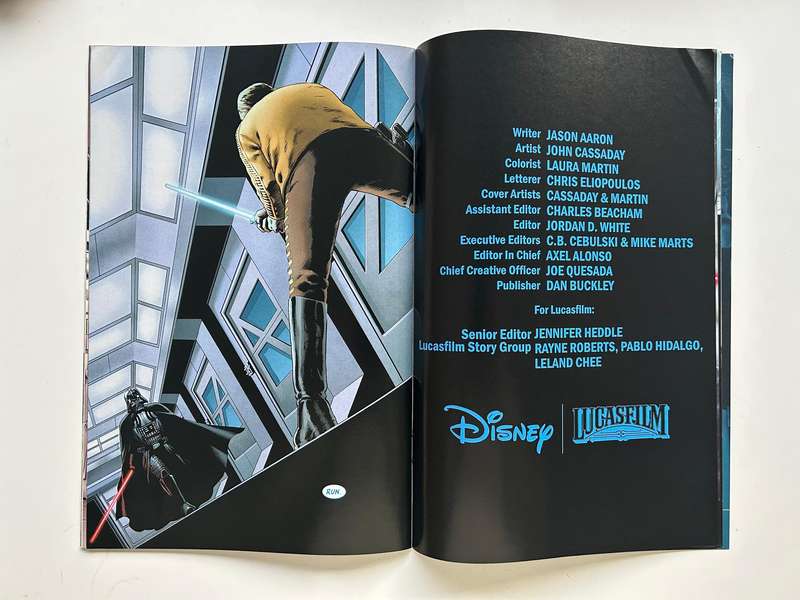 2015 MARVEL  Star Wars Vol 2 series No 1 6th printing with Rare ERROR cover