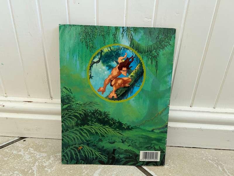 South Africa Walt Disney TARZAN album with 19 stickers by Panini Italy