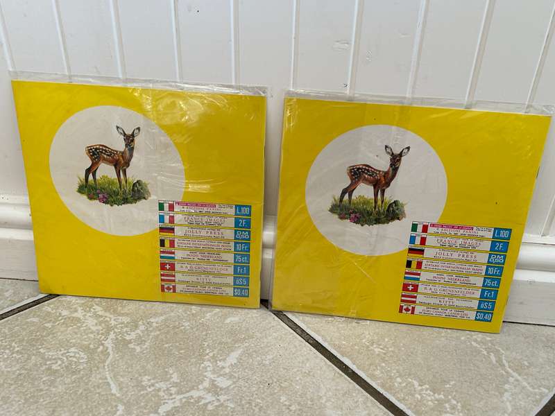 Two x 1976 BABY ZOO albums by Panini Italy