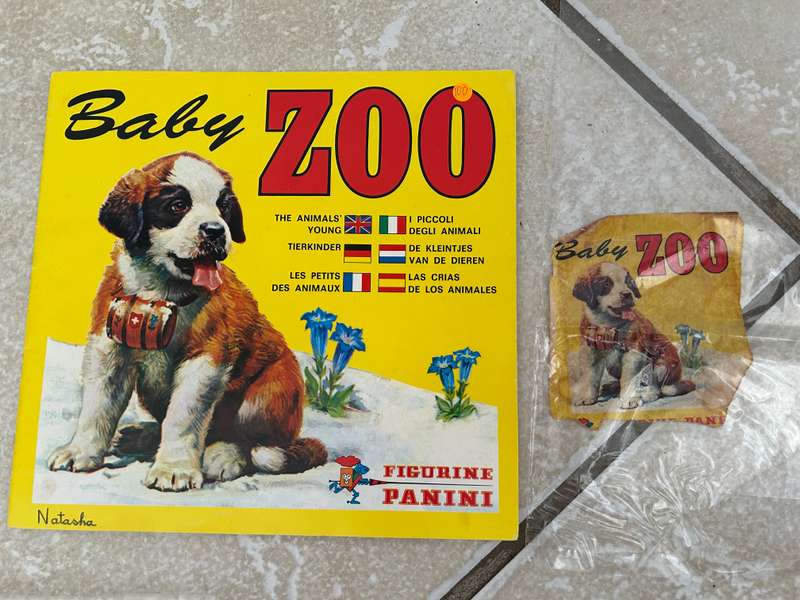 Two x 1976 BABY ZOO albums by Panini Italy
