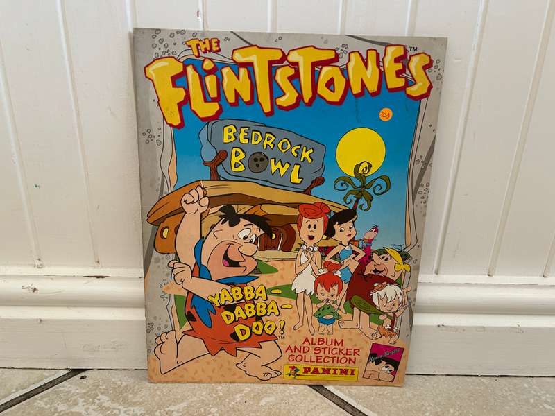 1994 THE FLINTSTONES sticker album Panini Italy
