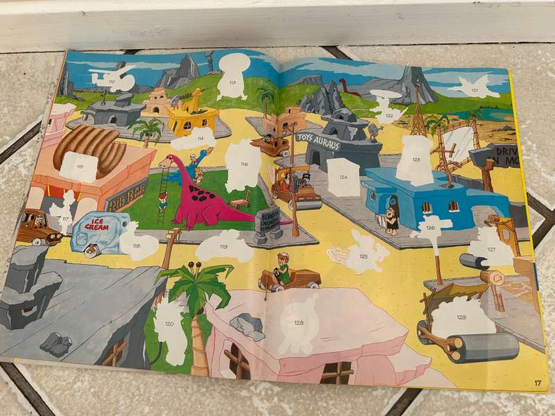 1994 THE FLINTSTONES sticker album Panini Italy