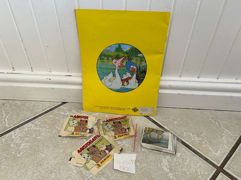 Walt Disney THE ARISTOCATS sticker album Panini Italy
