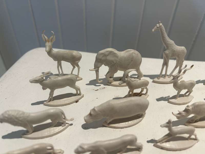 Complete set of 21 1960s vintage Genuine COKE COCA COLA WILD ANIMALS of SOUTH AFRICA