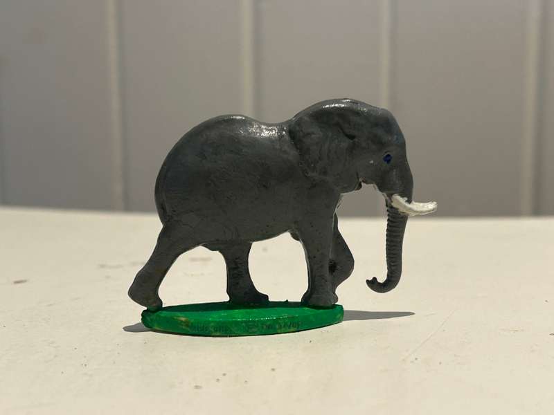 A vintage 1960s - 1970s Genuine South African COKE COCA COLA Soda drinks promotional Animal Elephant
