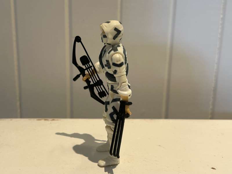 Vintage GI Joe STORM SHADOW version 2 action figure from 1988-89 seventh series by Hasbro Toys