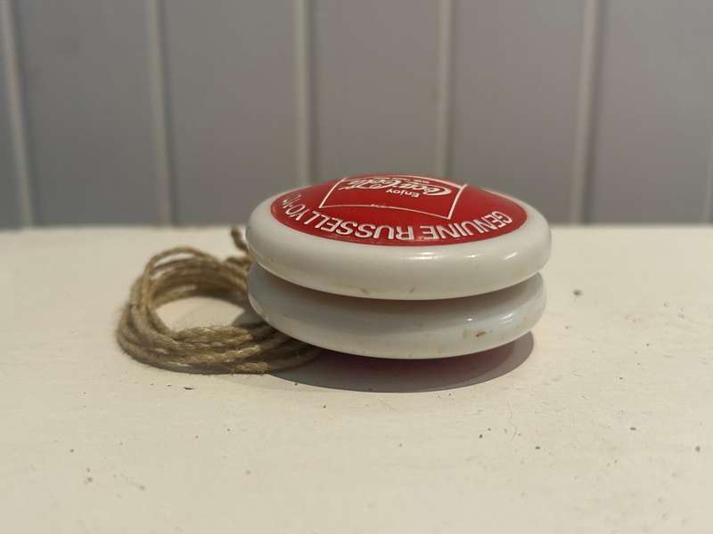 South African 1976 RUSSELL PROFESSIONAL COCA COLA COKE YoYo English & Afrikaans version