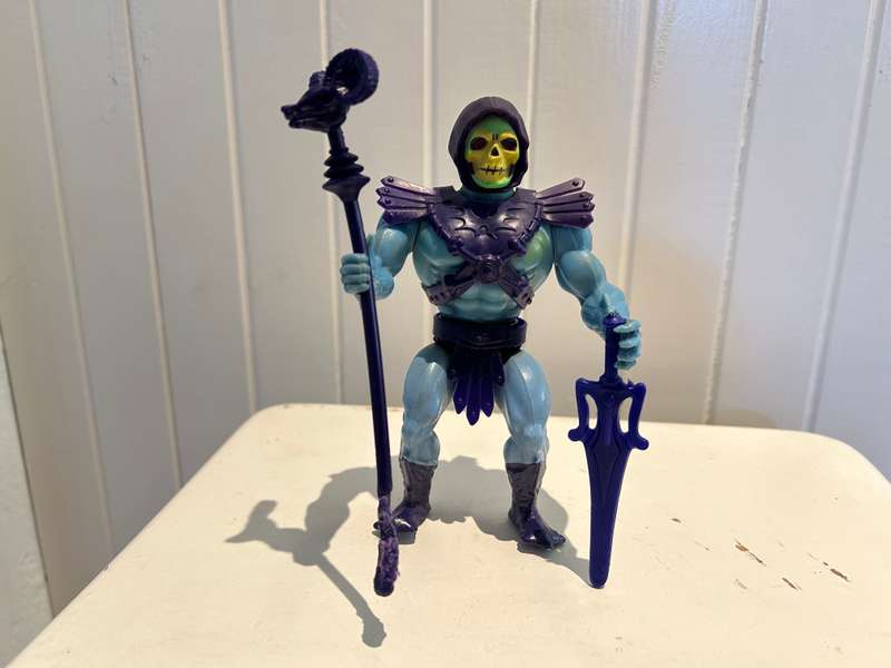 Original Vintage SKELETOR Soft Head 1981 from He-man Masters of the Universe range