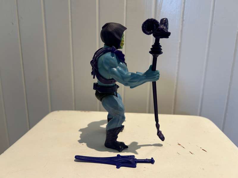 Original Vintage SKELETOR Soft Head 1981 from He-man Masters of the Universe range
