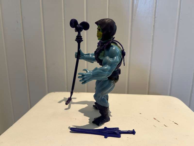 Original Vintage SKELETOR Soft Head 1981 from He-man Masters of the Universe range