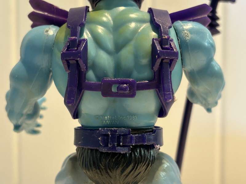 Original Vintage SKELETOR Soft Head 1981 from He-man Masters of the Universe range