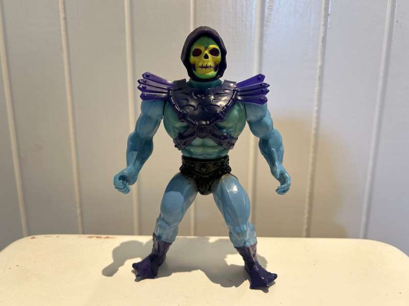 Original Vintage SKELETOR Soft Head 1981 from He-man Masters of the Universe range