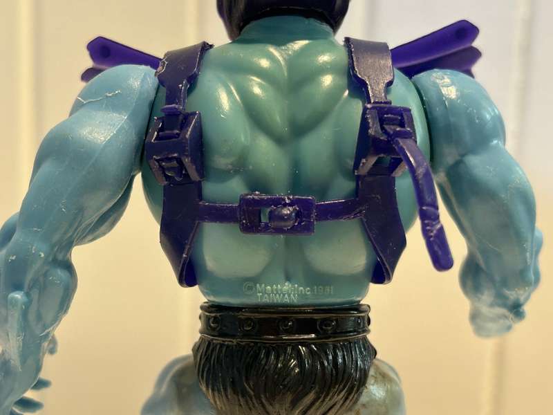 Original Vintage SKELETOR Soft Head 1981 from He-man Masters of the Universe range