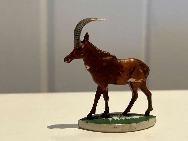 A vintage 1960s Genuine South Africa SABLE figure