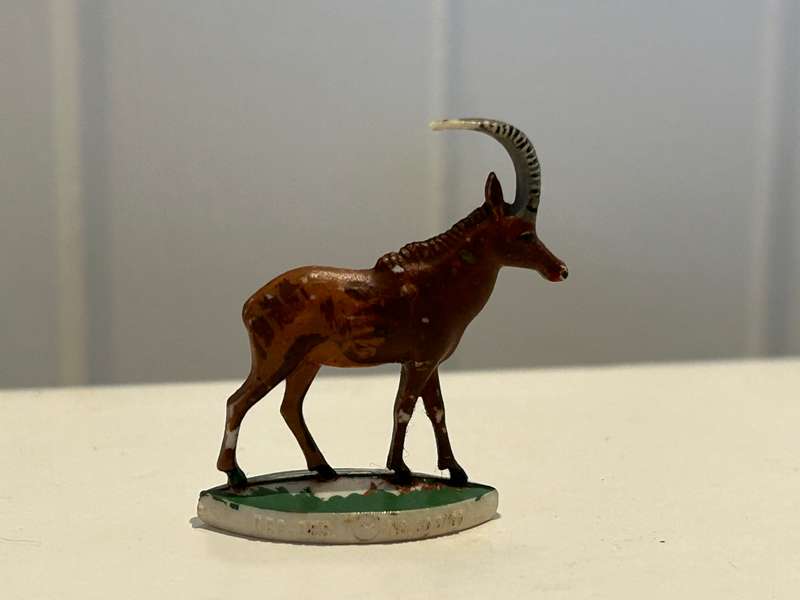A vintage 1960s Genuine South Africa SABLE figure