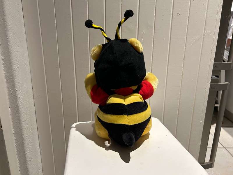 DISNEY WINNIE THE POOH Plush you dressed in his HONEY BEE disguise outfit