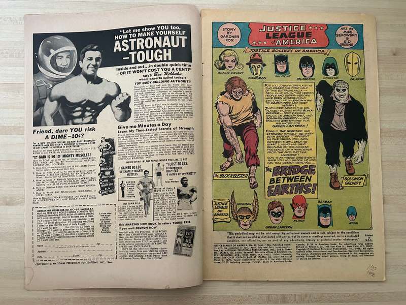 Justice League of America No 47 Sep 1965 VG Condition