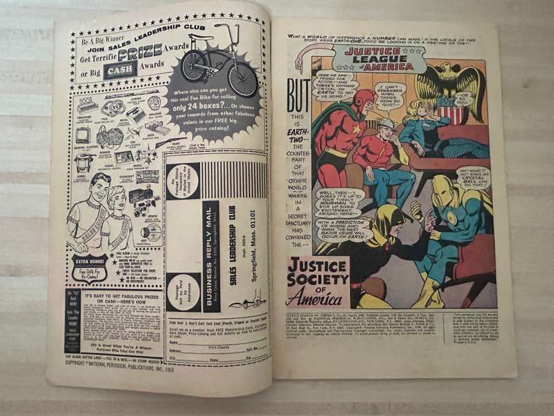 Justice League of America No 64 Aug 1968 Condition High FN 1st appearance of Silver Age Red Tornado