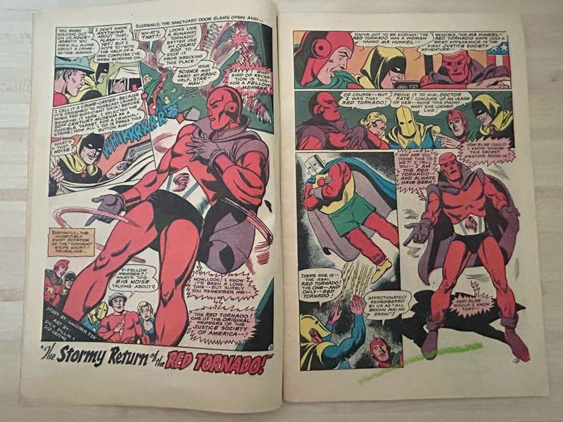 Justice League of America No 64 Aug 1968 Condition High FN 1st appearance of Silver Age Red Tornado