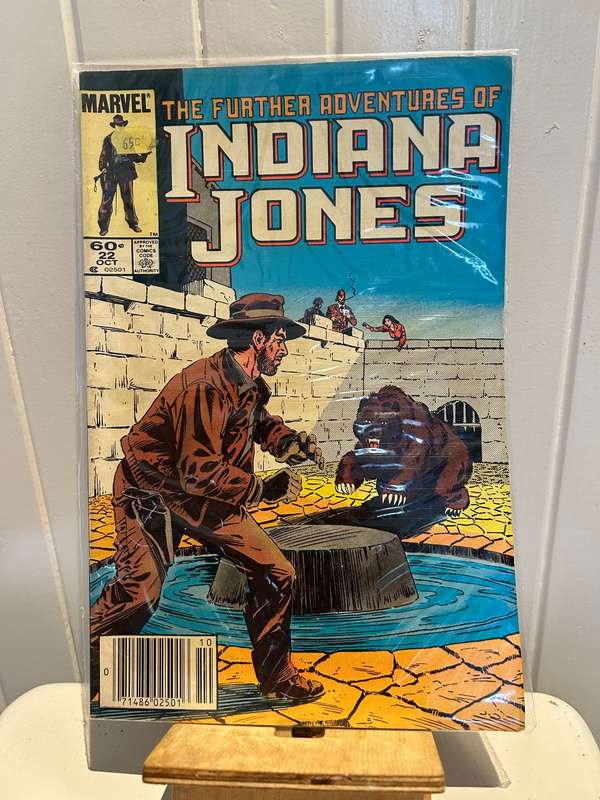 2 x Marvel comics INDIANA JONES no 15 and 22 from 1983