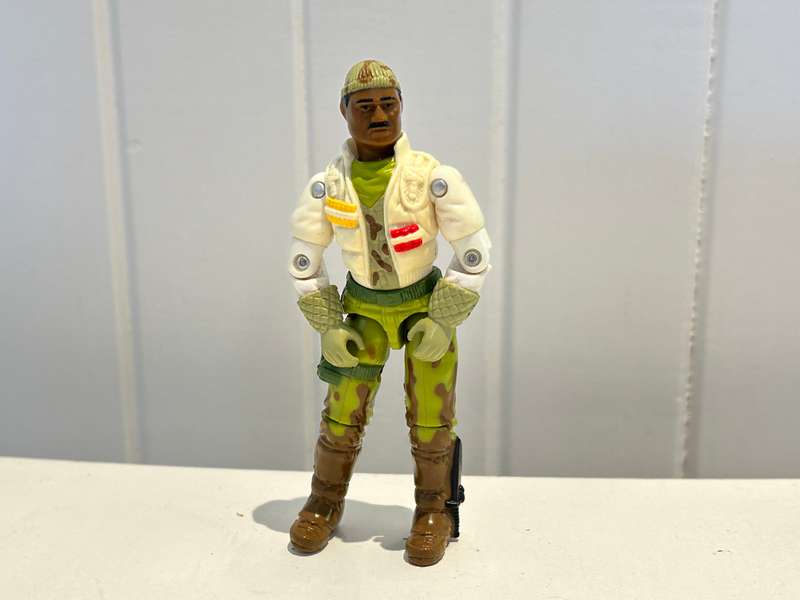 Vintage STALKER GI Joe figure from 1988/89 by Hasbro toys