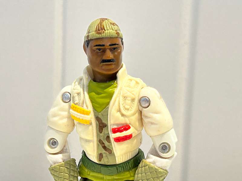 Vintage STALKER GI Joe figure from 1988/89 by Hasbro toys