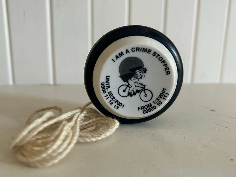 South African CRIME STOPPER promotional Yo-Yo from 2001