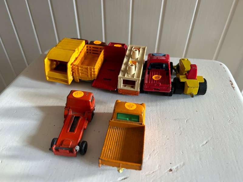 Lot of Vintage 1970s Matchbox LESNEY Superfast diecast cars - 1:64 scale
