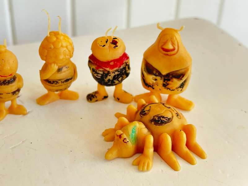 1982 Lucky Packet vintage MAYA THE BEE mini figures