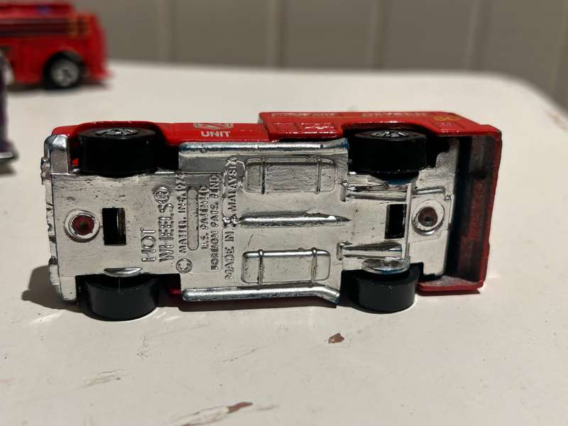 Hotwheels EMERGENCY VEHICLE diecast by Hotwheels 1974