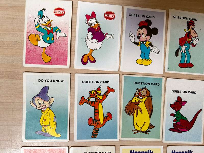 Colin Penn South Africa It`s Disneyi 83 1983 lot of 25 cards