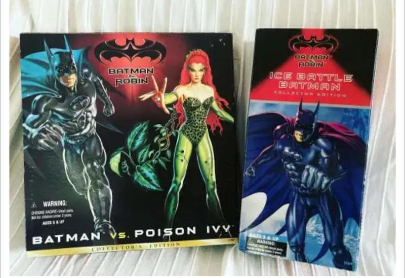 Batman And Robin 1997 Movie 12 inch action figure collection by Kenner Toys