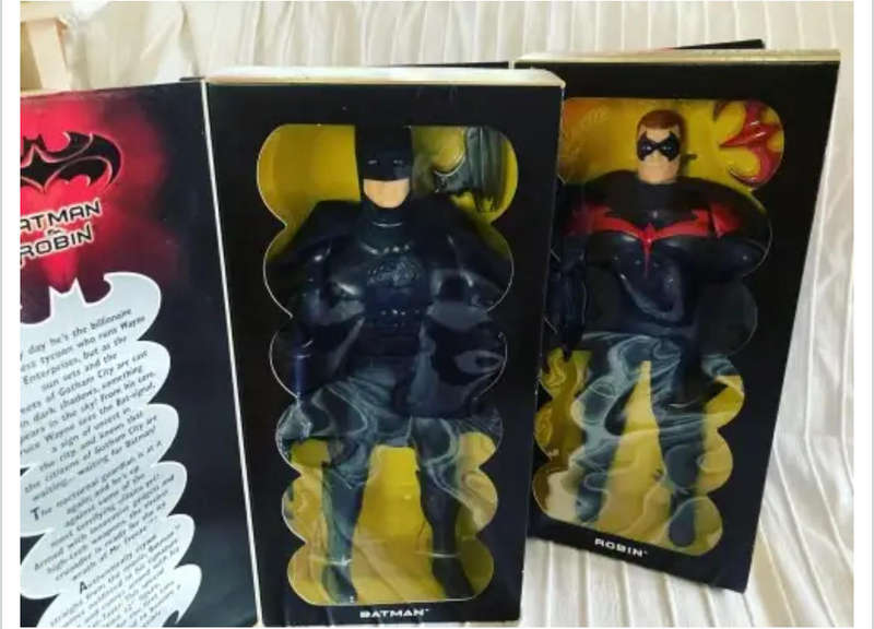 Batman And Robin 1997 Movie 12 inch action figure collection by Kenner Toys