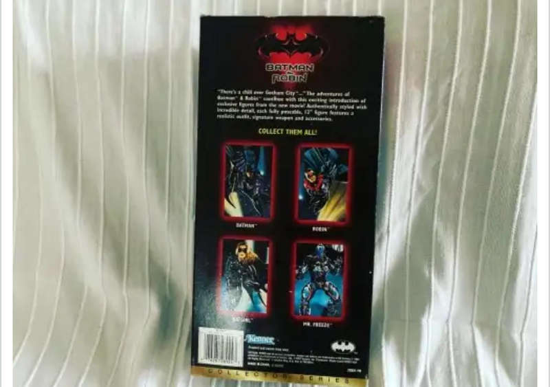 Batman And Robin 1997 Movie 12 inch action figure collection by Kenner Toys