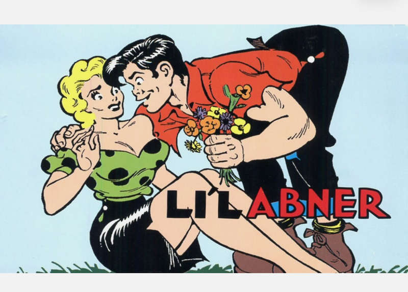 1945 LIL ABNER & HIS DOG BATCH BAND Tinplate windup toy by the Unique Art Manufacturing Company