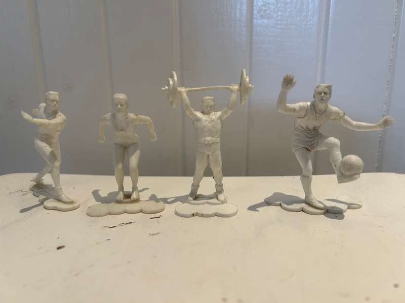 A complete set of 10 of the the Pepsi Cola South African TOKYO 1964 OLYMPICS Sports figure set