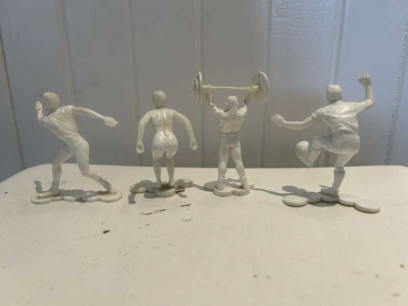 A complete set of 10 of the the Pepsi Cola South African TOKYO 1964 OLYMPICS Sports figure set