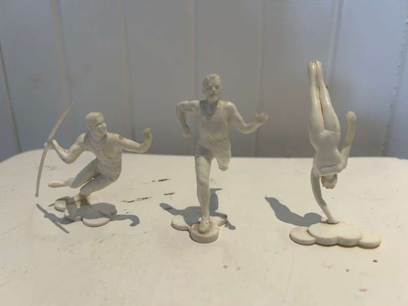 A complete set of 10 of the the Pepsi Cola South African TOKYO 1964 OLYMPICS Sports figure set