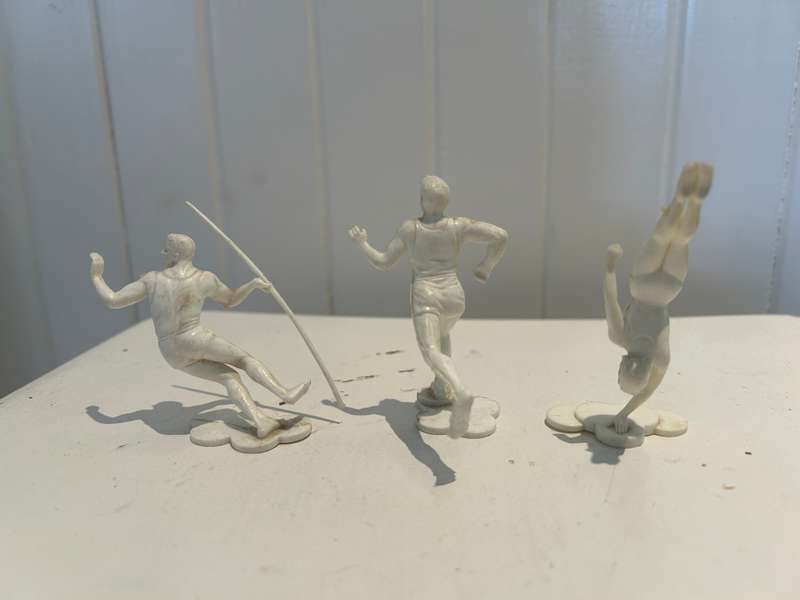 A complete set of 10 of the the Pepsi Cola South African TOKYO 1964 OLYMPICS Sports figure set