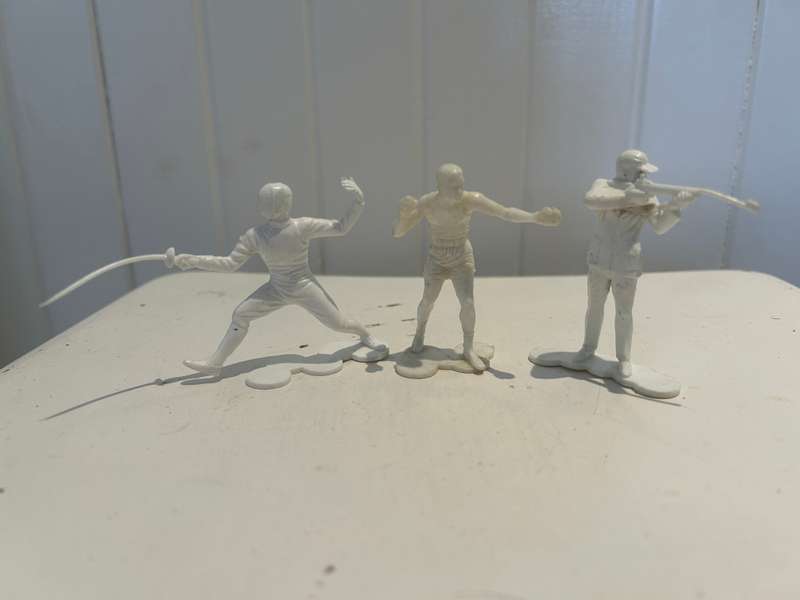 A complete set of 10 of the the Pepsi Cola South African TOKYO 1964 OLYMPICS Sports figure set