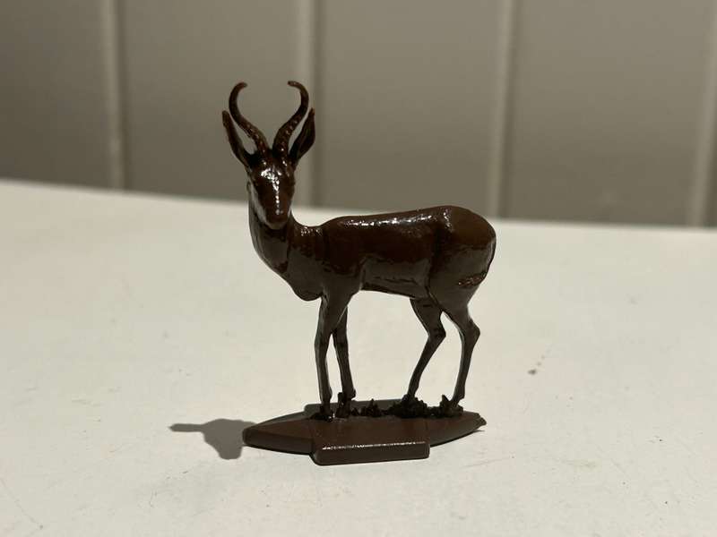 A vintage 1960s Genuine South African SPRINGBOK SPRINGBUCK figure
