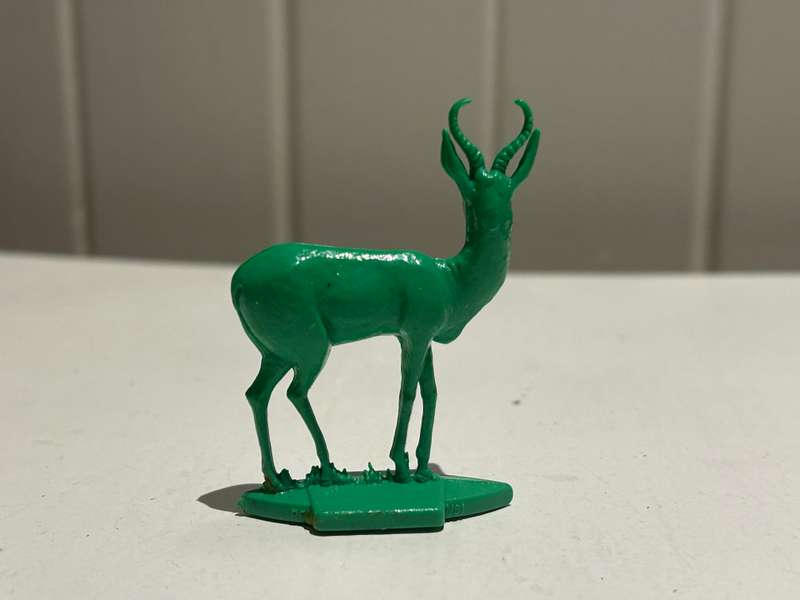 A vintage 1960s Genuine South African SPRINGBOK SPRINGBUCK figure