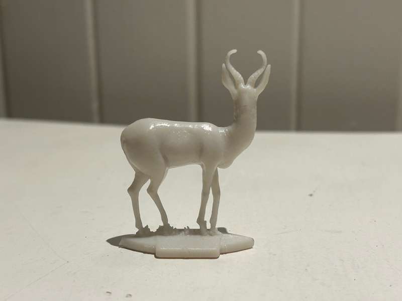 A vintage 1960s Genuine South African SPRINGBOK SPRINGBUCK figure