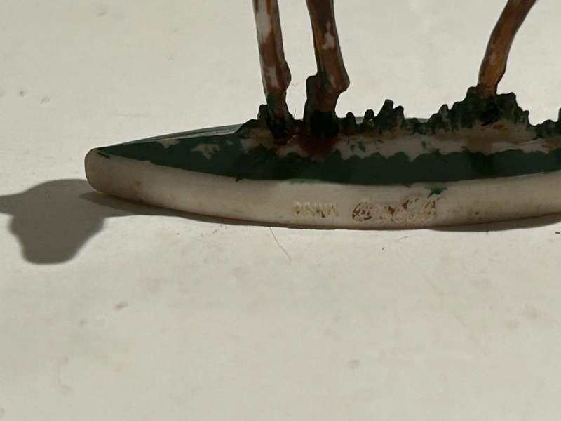 vintage 1960s Genuine South African COKE COCA COLA WILD LIFE series SPRINGBOK SPRINGBUCK figure