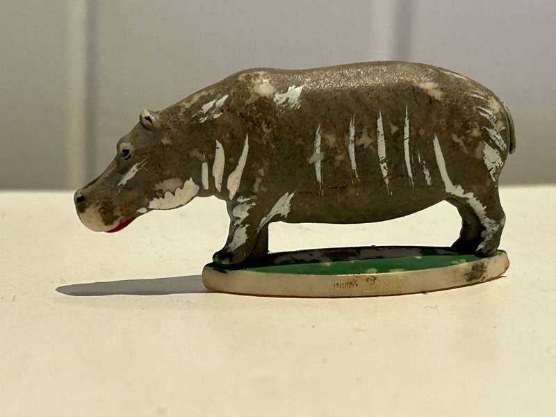 A vintage 1960s - 1970s Genuine South African COKE COCA COLA Soda drinks promotional HIPPOPOTAMUS