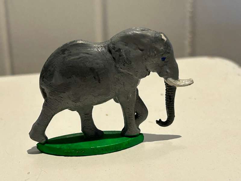 A vintage 1960s - 1970s Genuine South African COKE COCA COLA Soda drinks promotional Animal Elephant