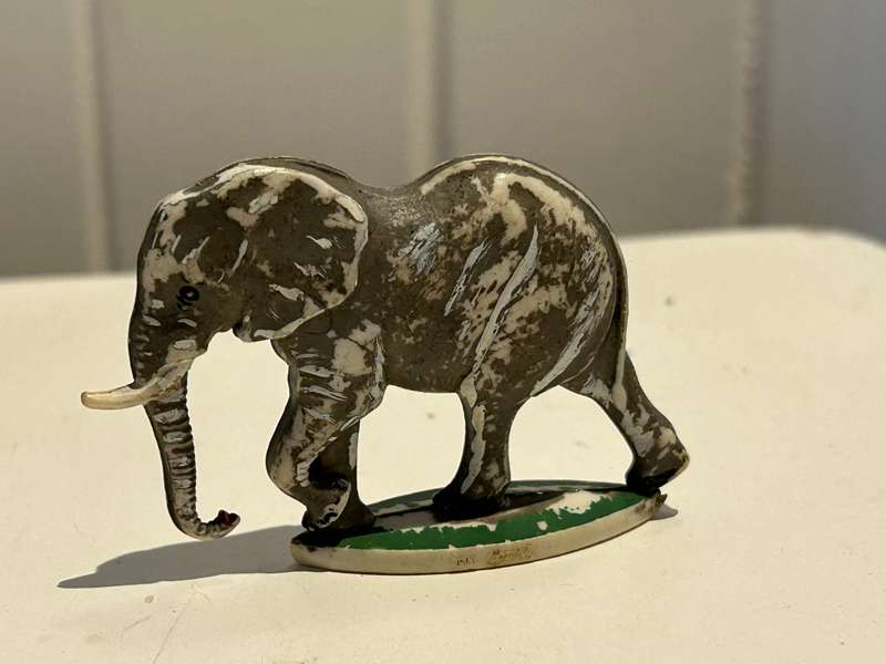 A vintage 1960s - 1970s Genuine South African COKE COCA COLA Soda drinks promotional Animal Elephant