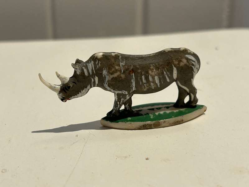 A vintage 1960s - 1970s Genuine South African COKE COCA COLA Soda drinks promotional RHINO